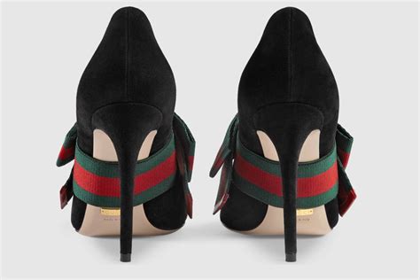 burgundy gucci heels|Gucci Heels for Women .